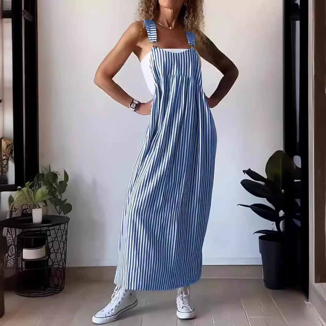 Natalie | Casual Striped Jumpsuit