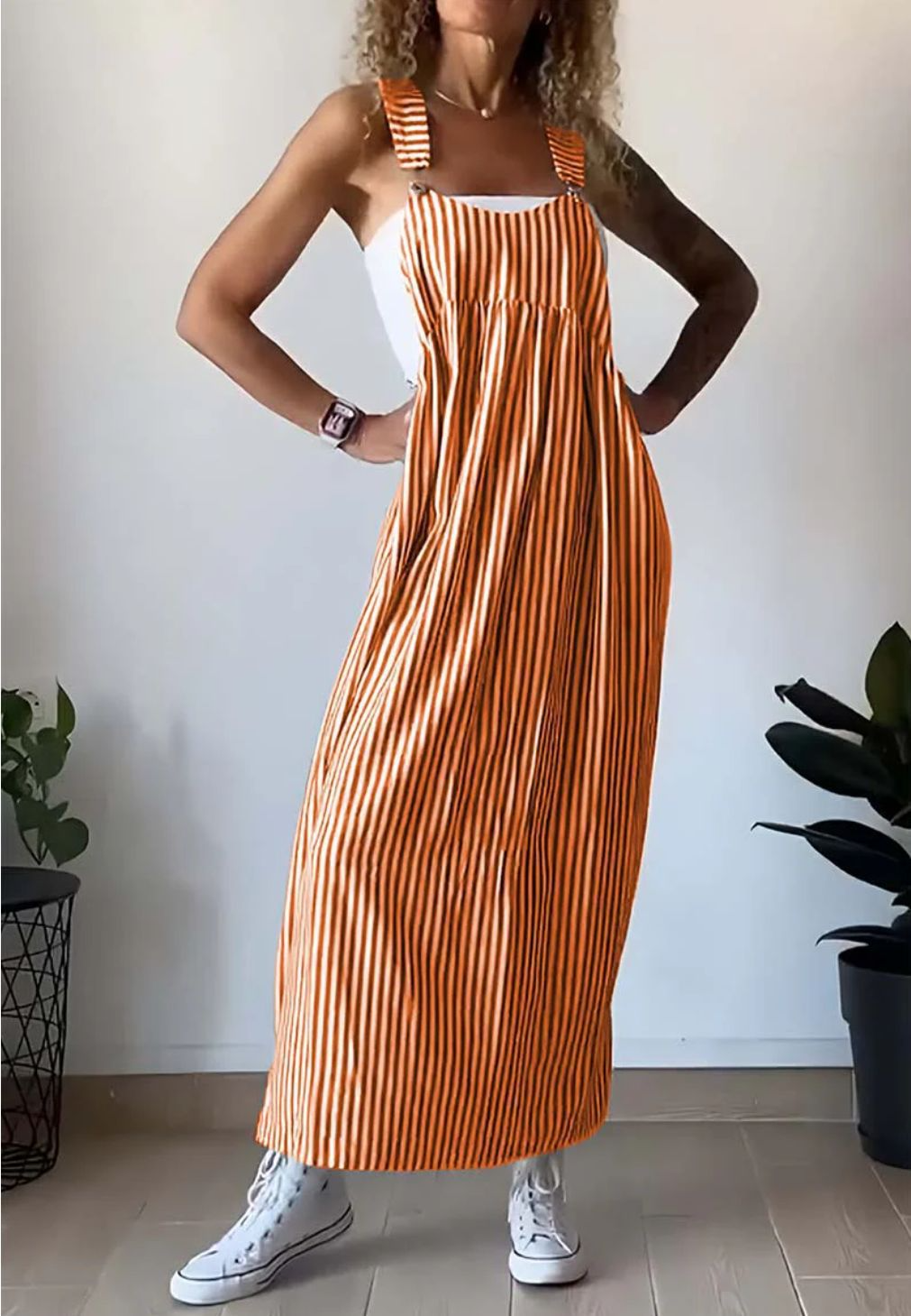 Natalie | Casual Striped Jumpsuit